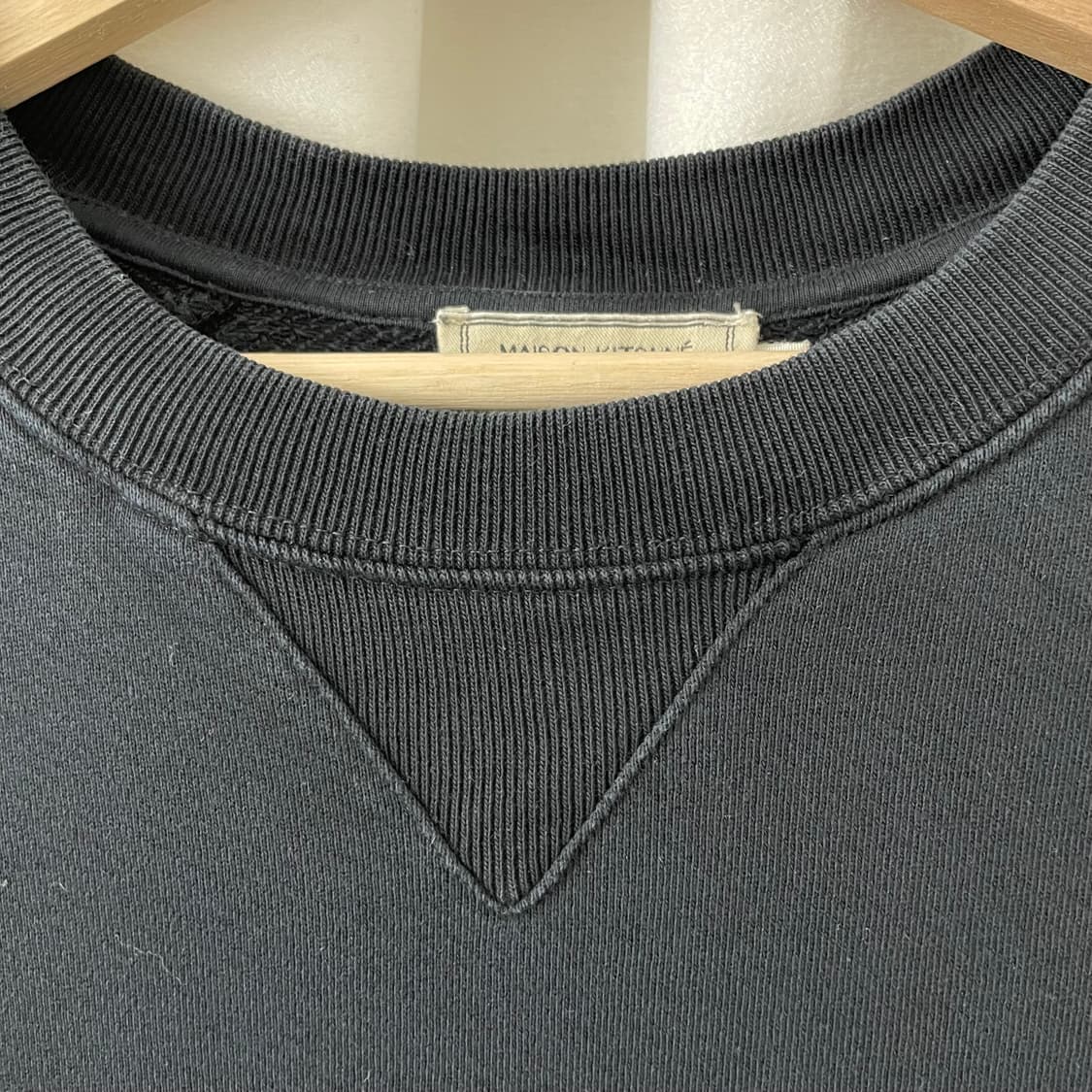 메종키츠네 칠렉스 블랙 맨투맨 상품이미지3