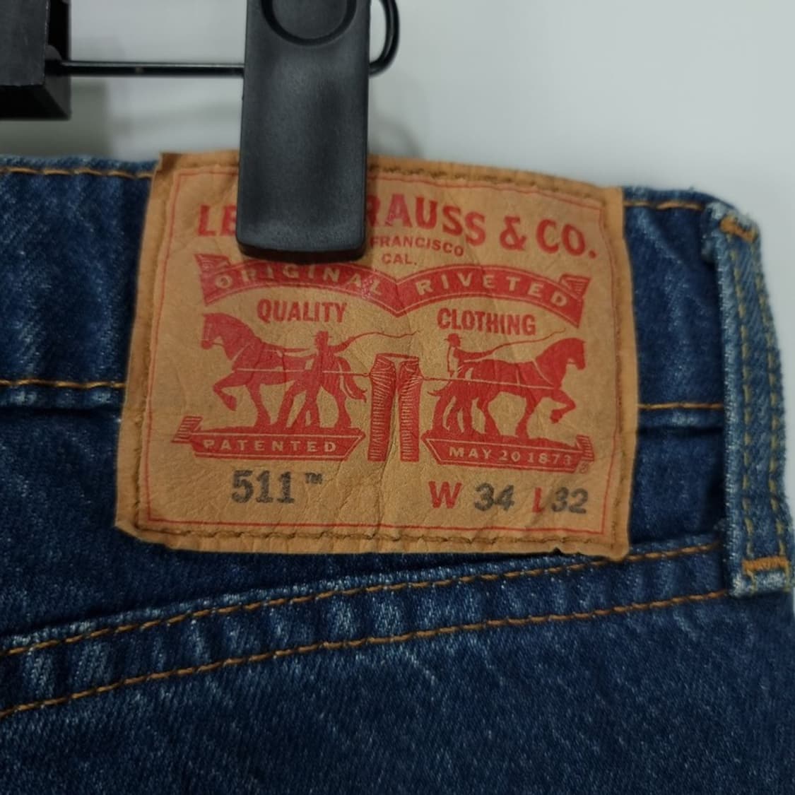 [리바이스] 511 슬림핏 데님 팬츠 청바지 M19175 상품이미지7
