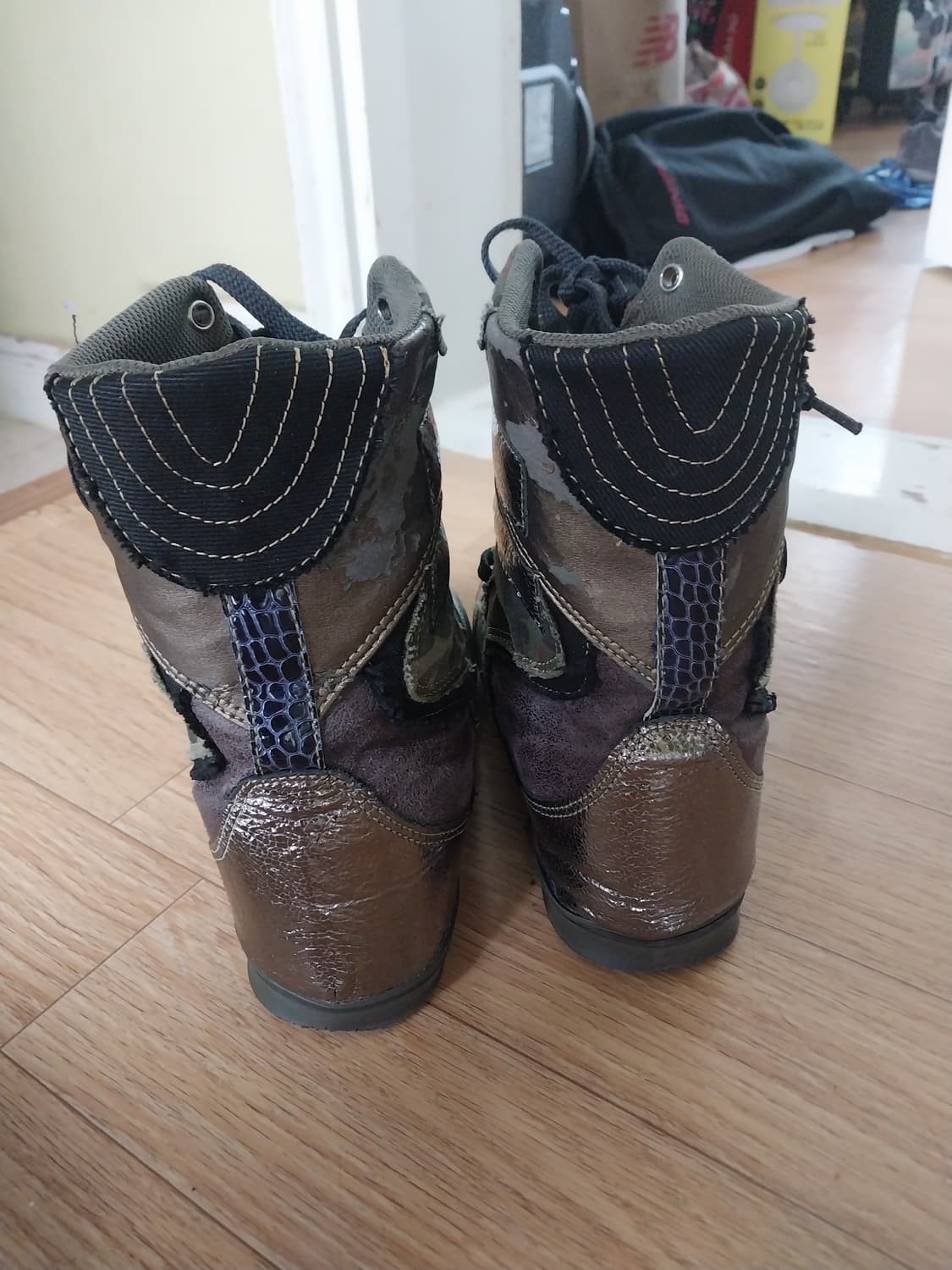 탱커스 하이탑 스니커즈 상품이미지2