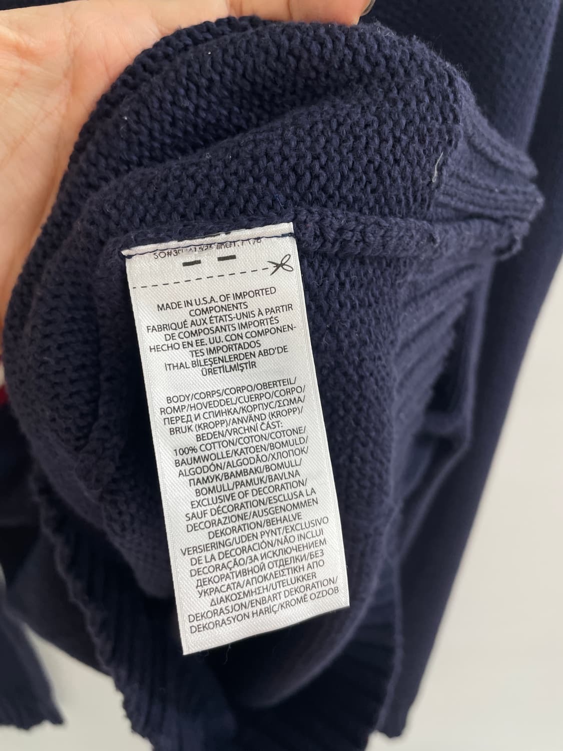 폴로 랄프로렌 성조기 니트 상품이미지8