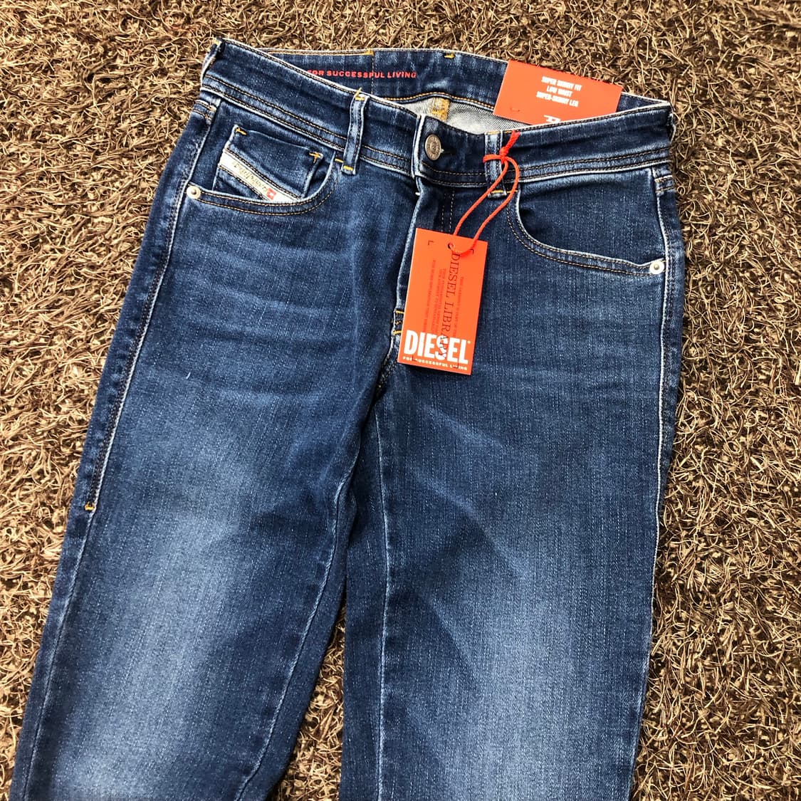 데드스탁 디젤 워싱 스키니진 데님 팬츠 상품이미지3