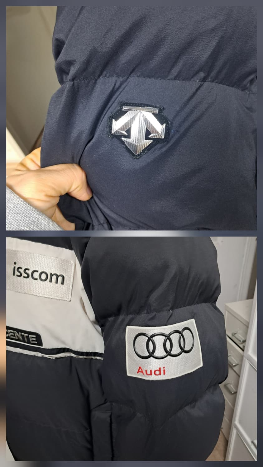 데상트 아우디 롱패딩 덕다운 100 상품이미지6