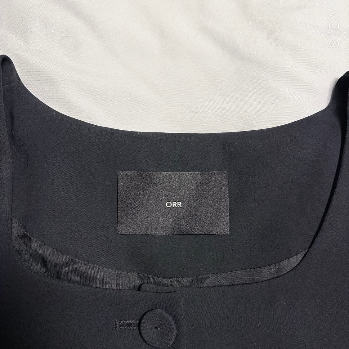 ORR 오르 블랙 스퀘어넥 자켓 S 상품이미지4