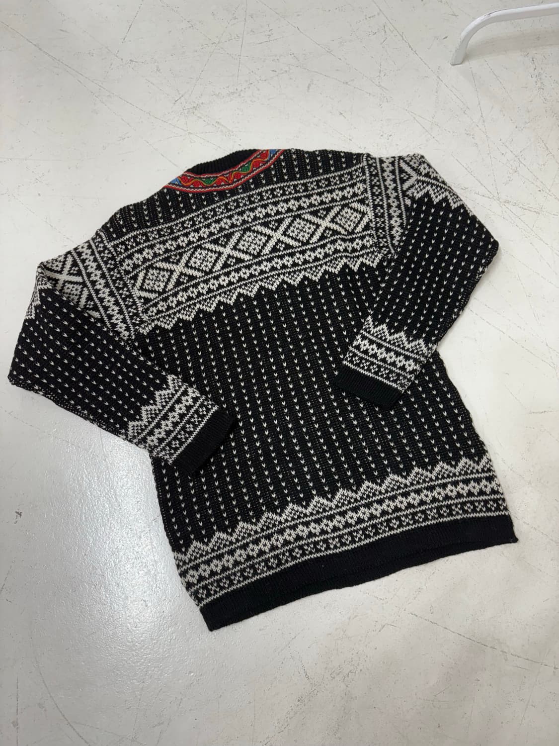 70-80‘s vtg Nordstrikk wool Sweater. 상품이미지8