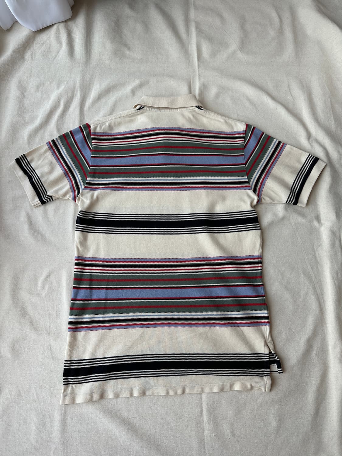 폴로 랄프로렌 멀티 스트라이프 피케 반팔 카라티 L 상품이미지8