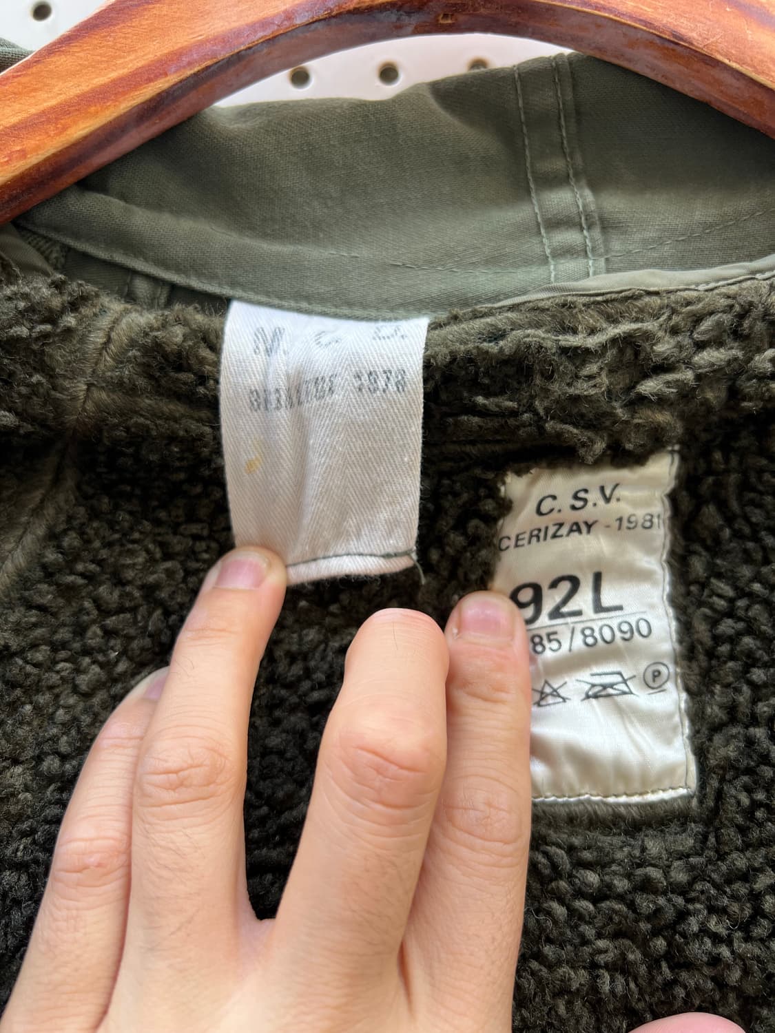 1970s FRENCH ARMY M-64 PARKA 모즈파카 개파카 상품이미지10