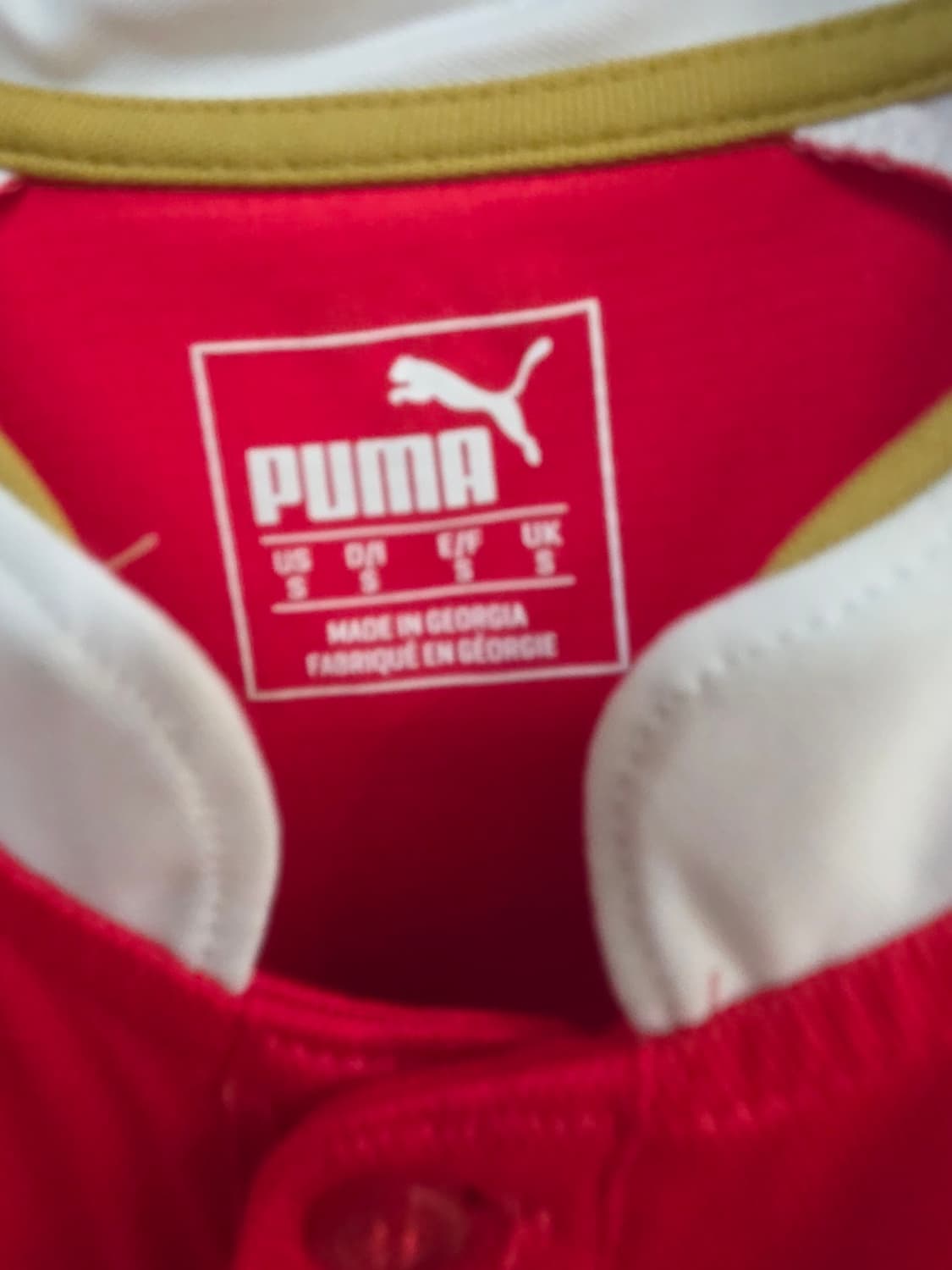 푸마 아스날 유니폼 반팔 노마킹 상품이미지2