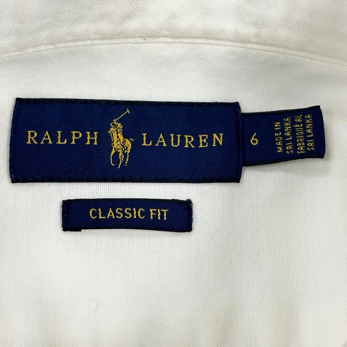폴로 랄프로렌 포니 클래식 핏 화이트 셔츠 (M 여성추천) 상품이미지7