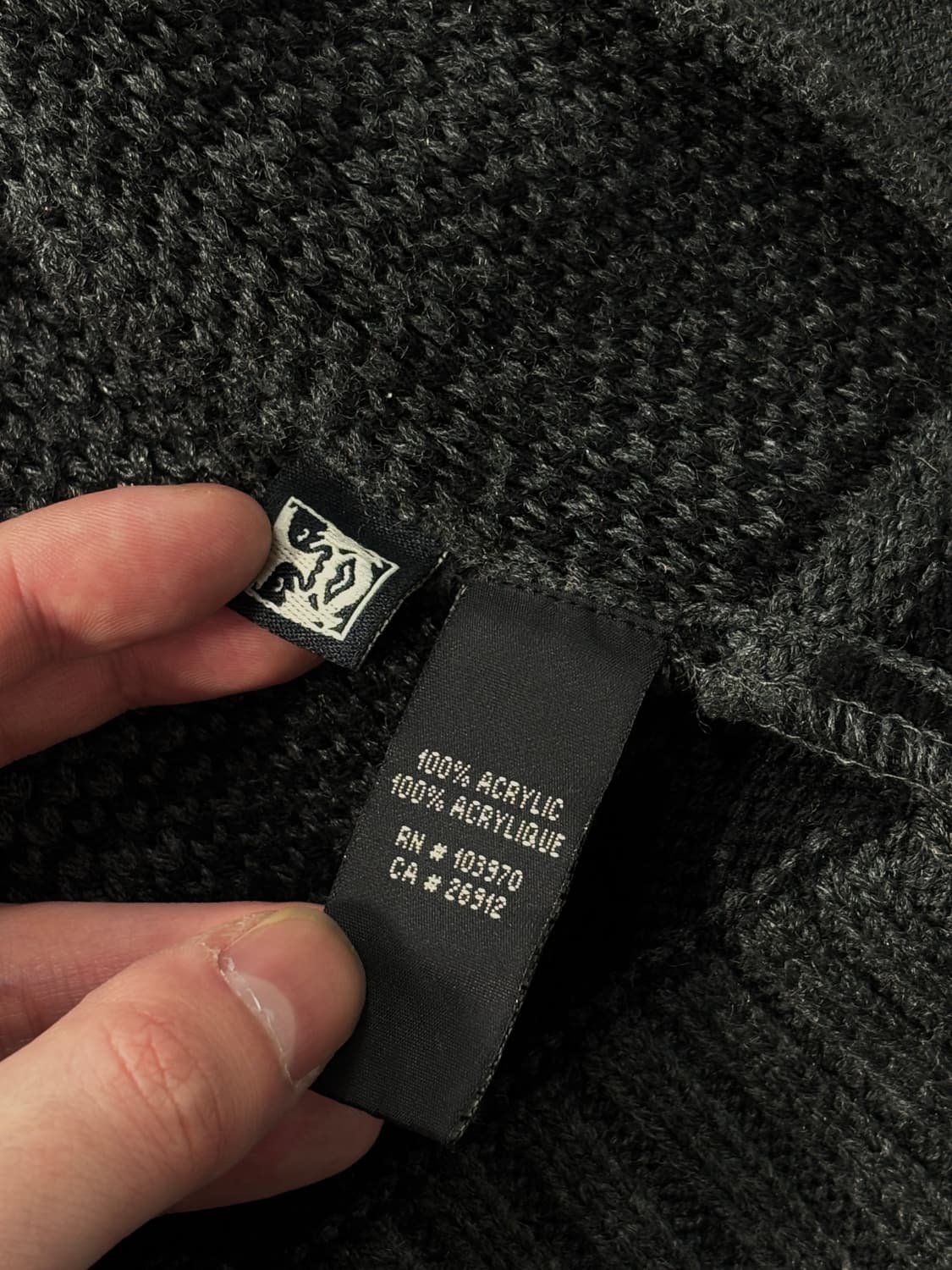 OBEY PROPAGANDA 숄카라 가디건 상품이미지8