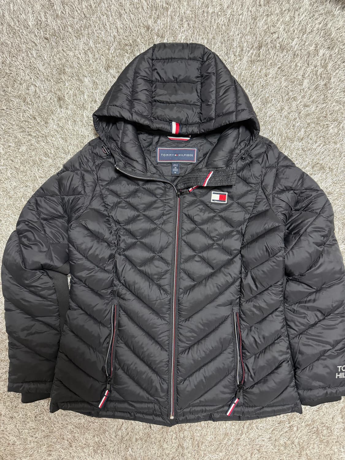 [M] 타미힐피거 여성 경량 퀼팅 점퍼 상품이미지2