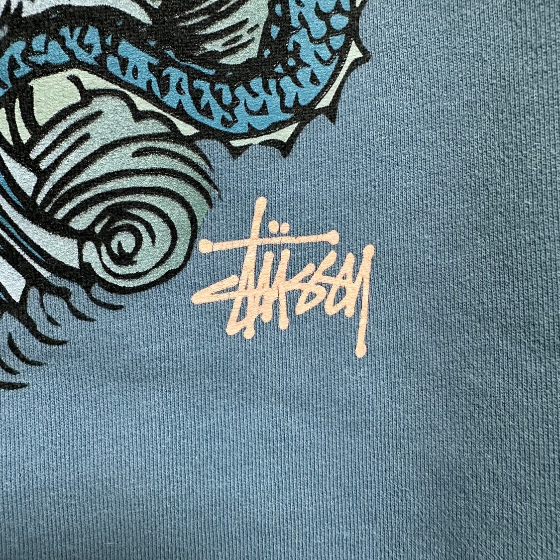 스투시 드래곤 후드티 M사이즈 상품이미지8