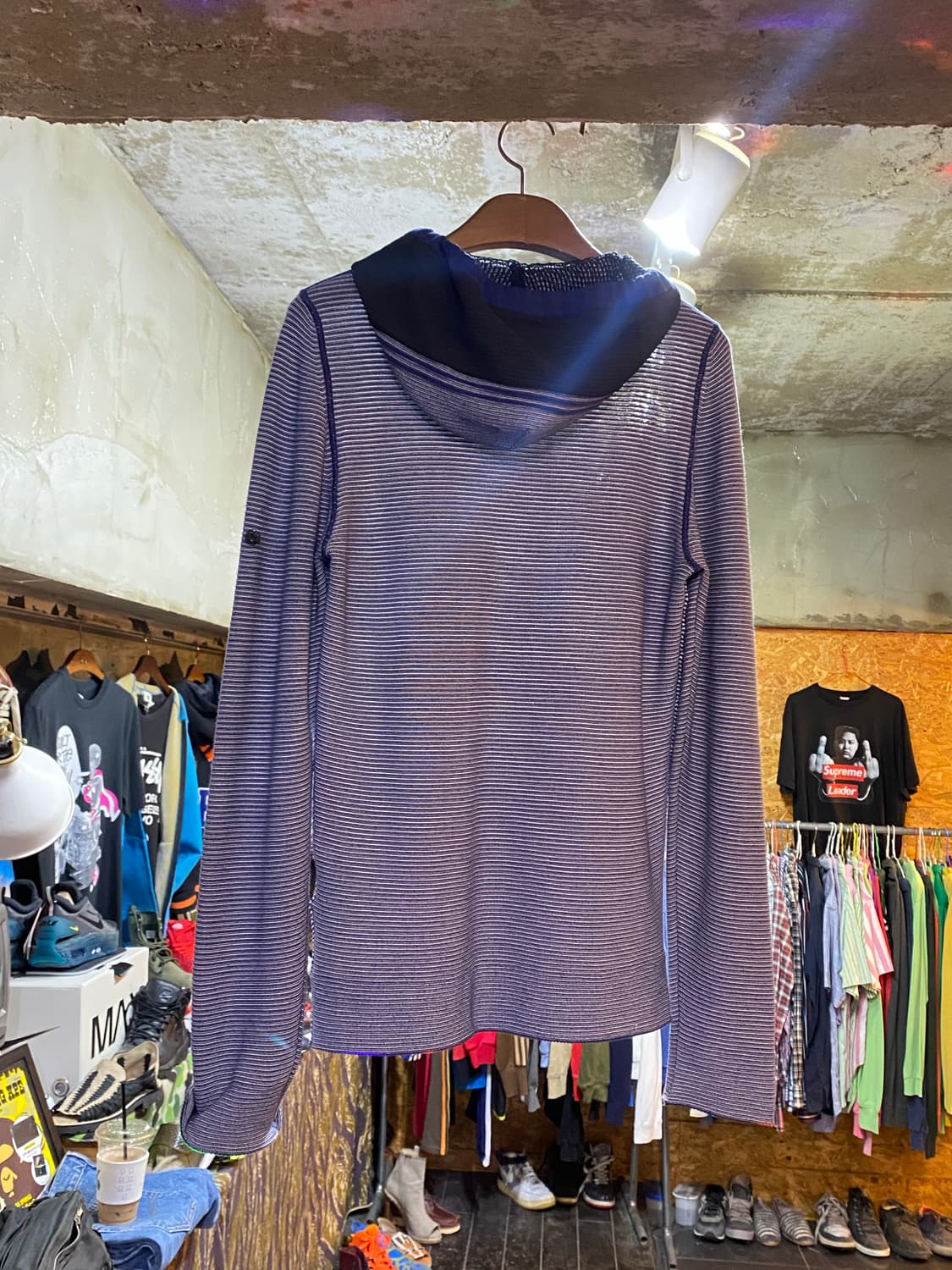 STONE ISLAND 스톤 아일랜드 스트라이프 후드  상품이미지6