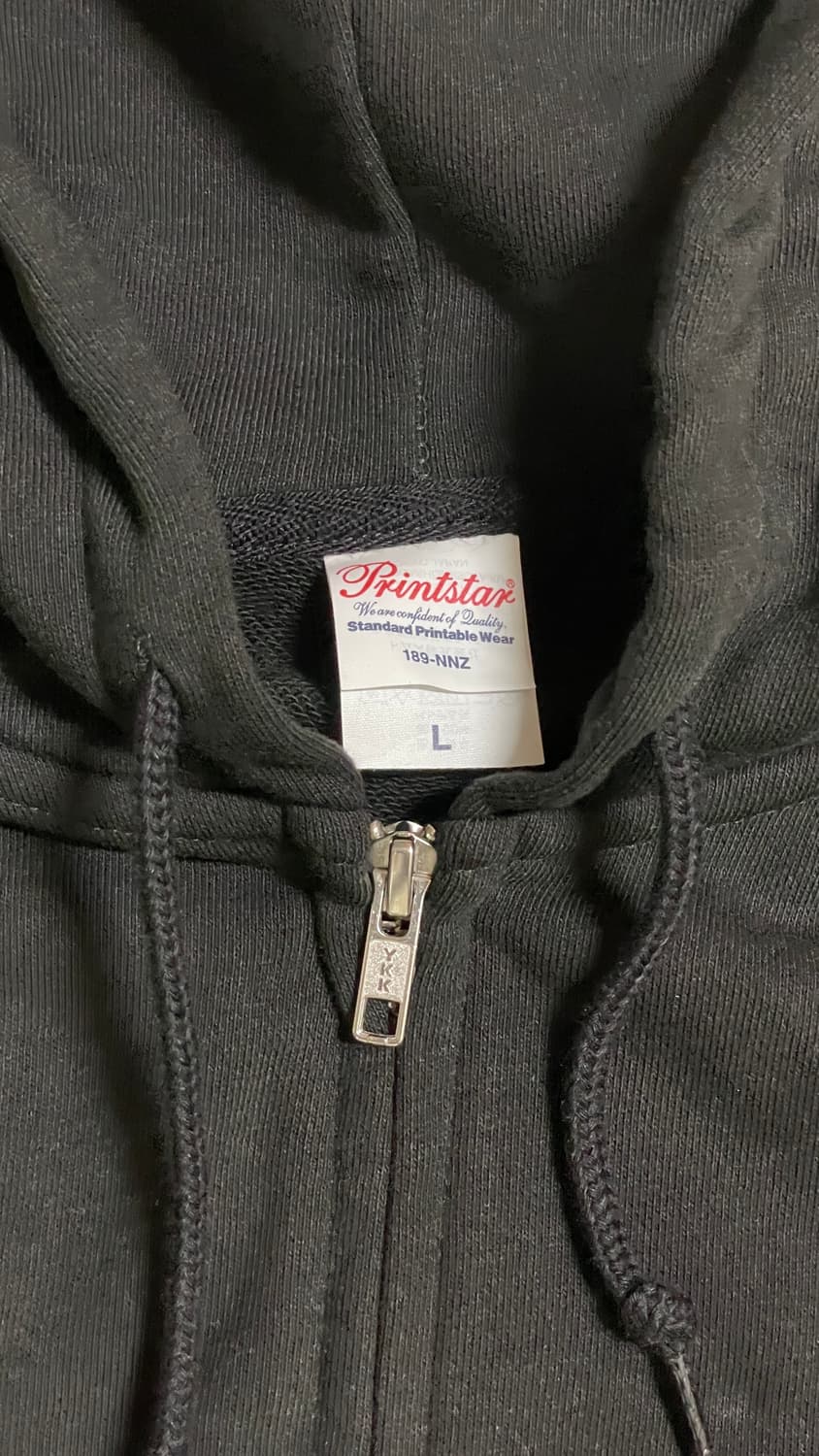 [L] 프린트스타 9.7oz 헤비 후드 집업 상품이미지5