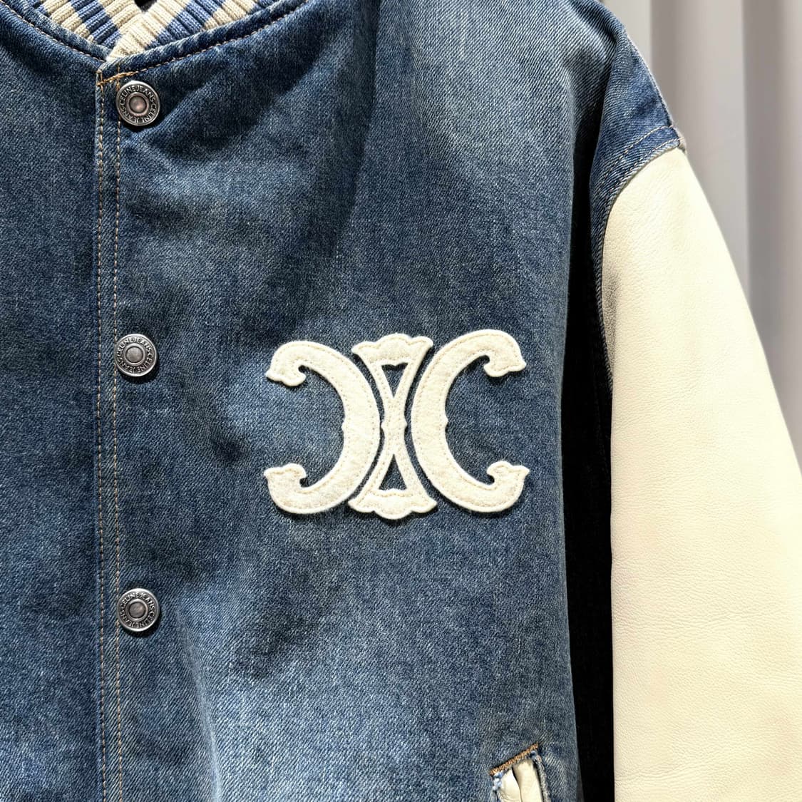 S / 셀린느 트레일 워시 데님 루즈 트리옹프 자켓 상품이미지3