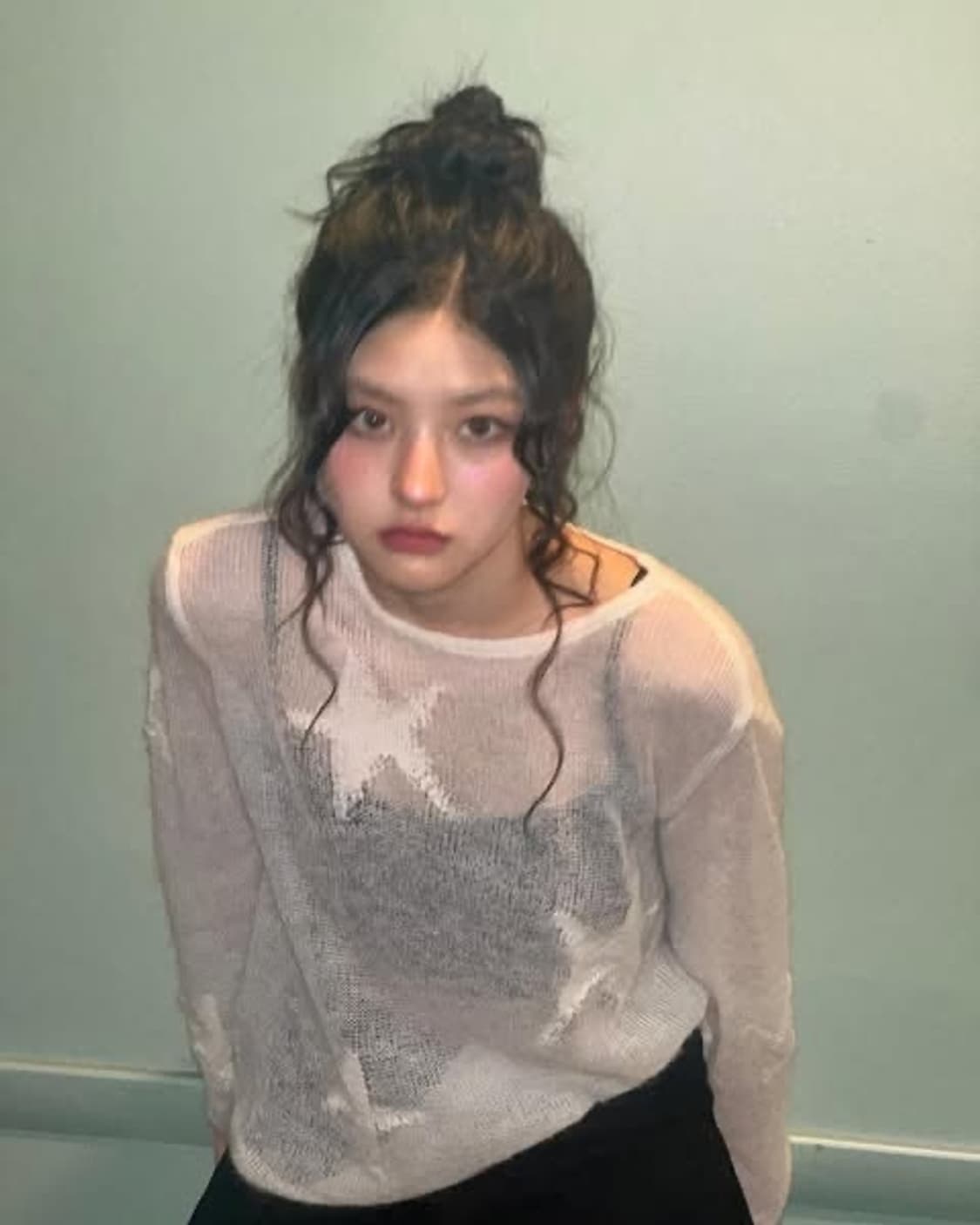 경 Star Mohair Knit Sweater 상품이미지1