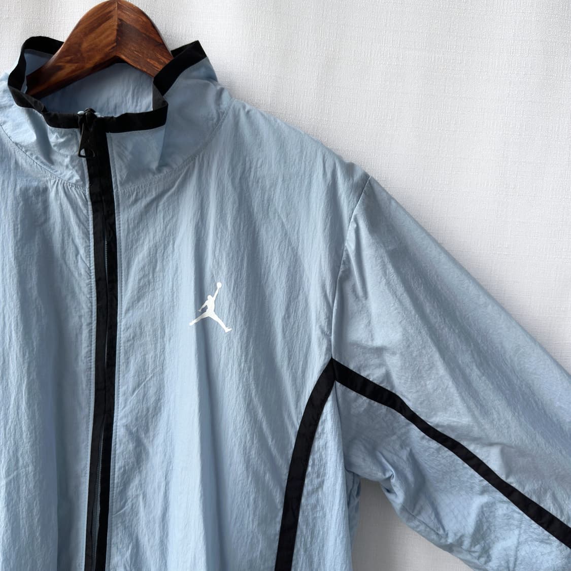 나이키 조던 우븐 나일론 바람막이 자켓 라이트 블루 M 상품이미지2