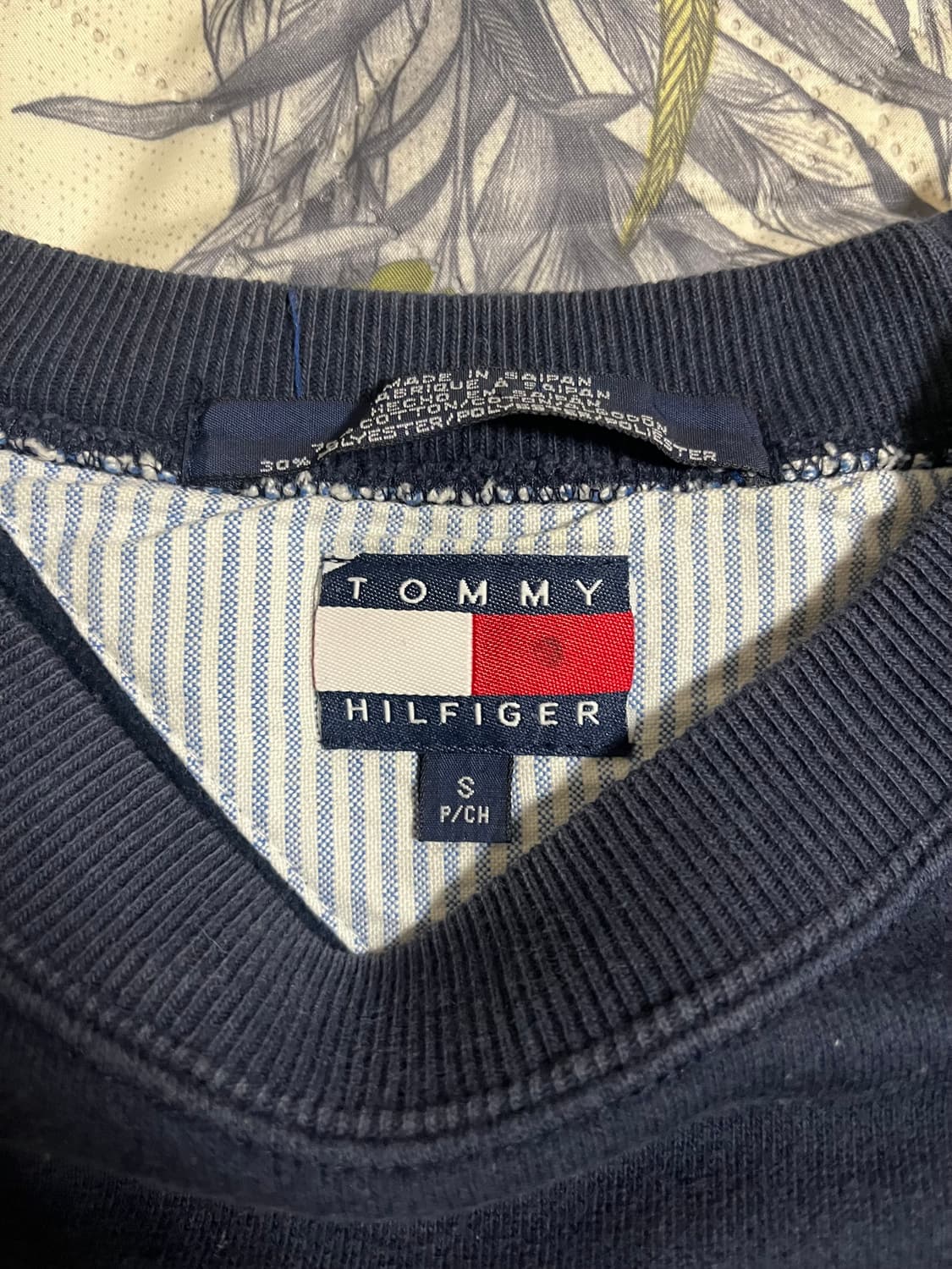 타미힐피거 자수 맨투맨 상품이미지3