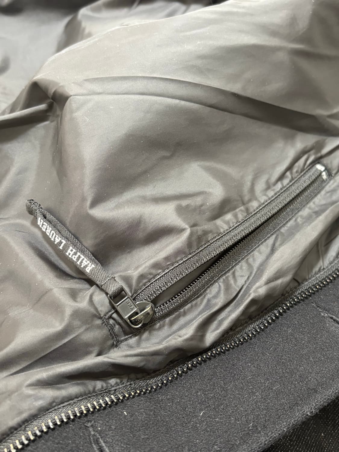 폴로 랄프로렌 하프코트 네이비 M 상품이미지7