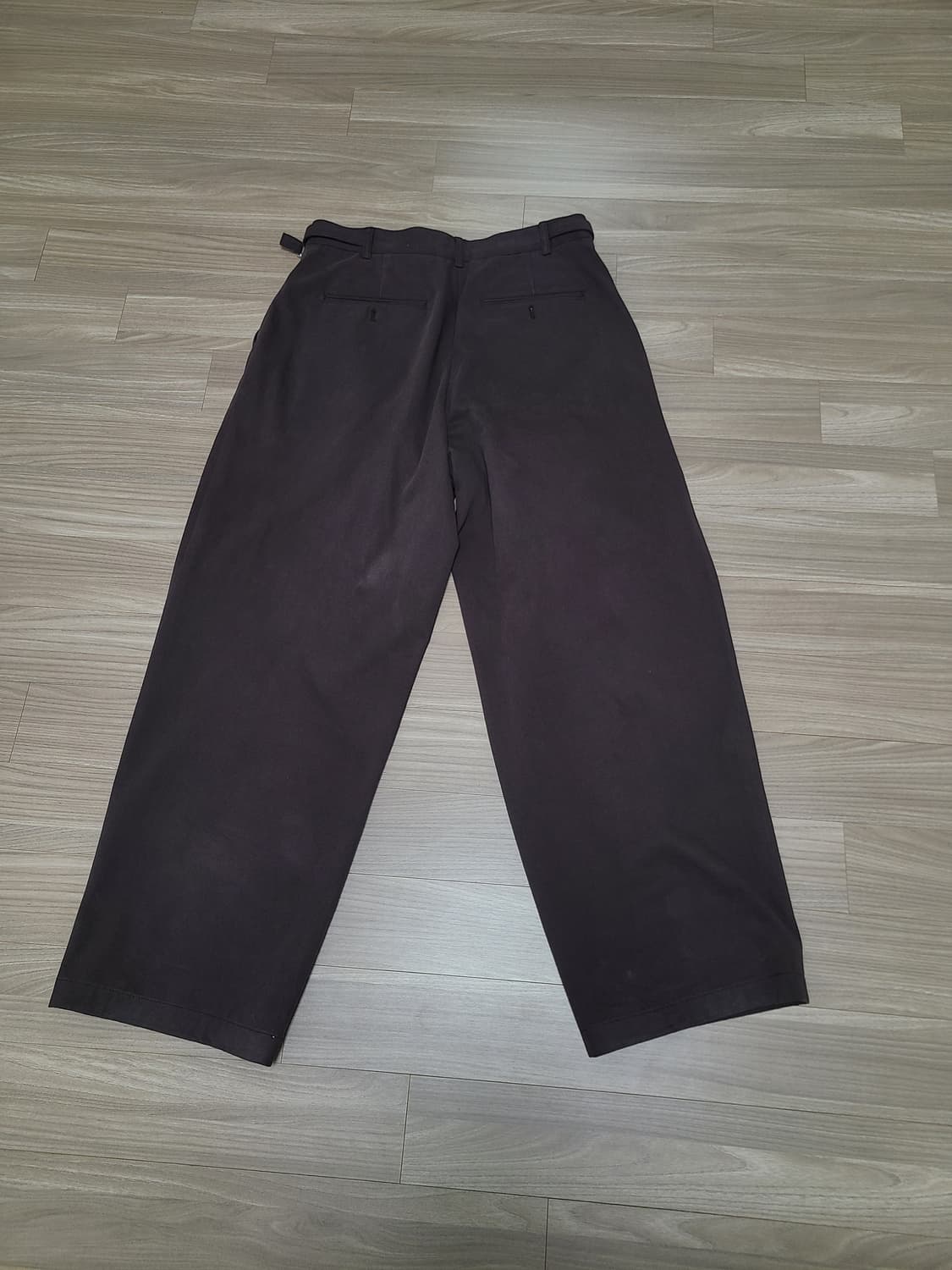 [1]노운 와이드 치노 팬츠 브라운 상품이미지3