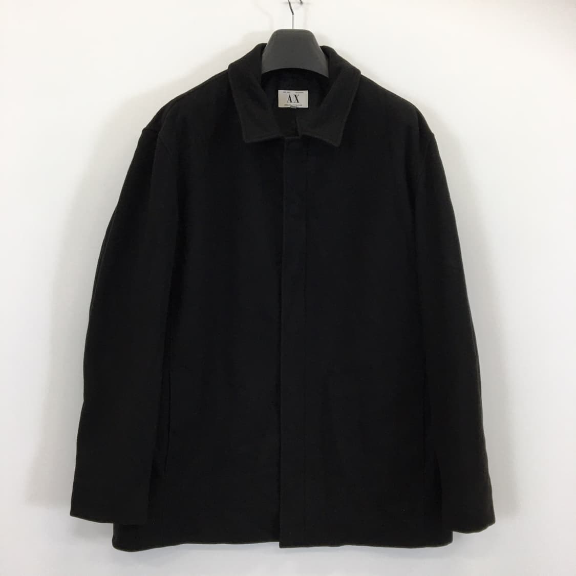 AX 아르마니익스체인지 모직 집업코트 105 히든  상품이미지1