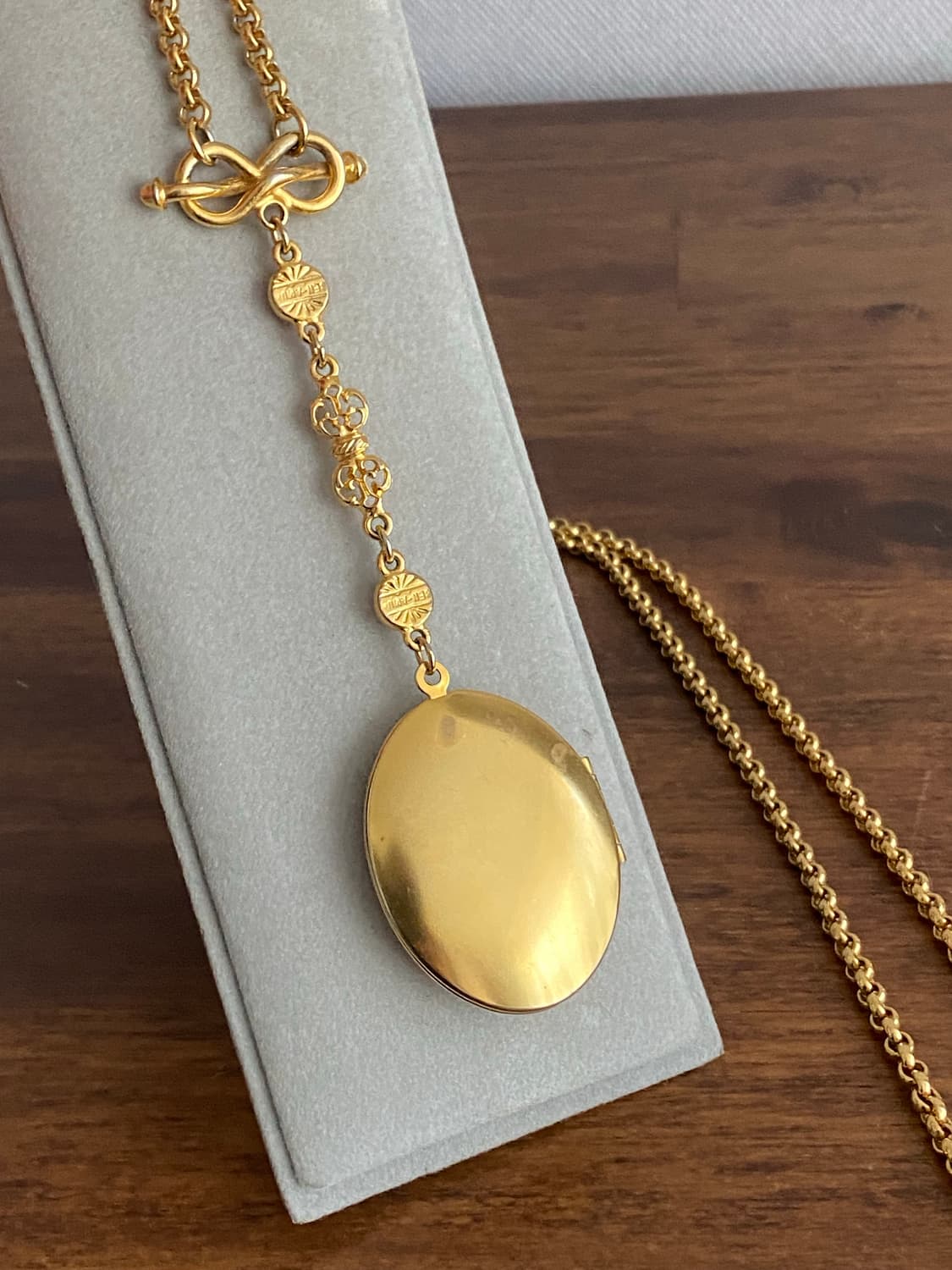 로켓(Locket) 롱 네크레스 목걸이 상품이미지4