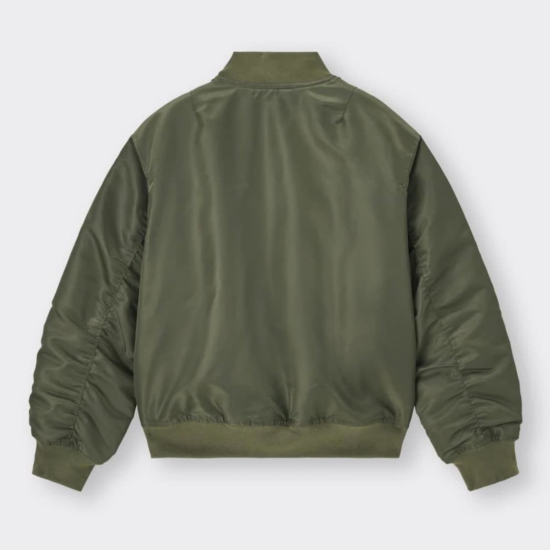 새상품 GU MA-1 블루종 올리브 카키 유니클로 상품이미지2