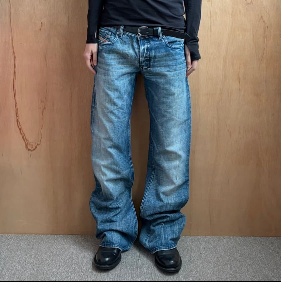 디젤 플레어 데님 팬츠 상품이미지1