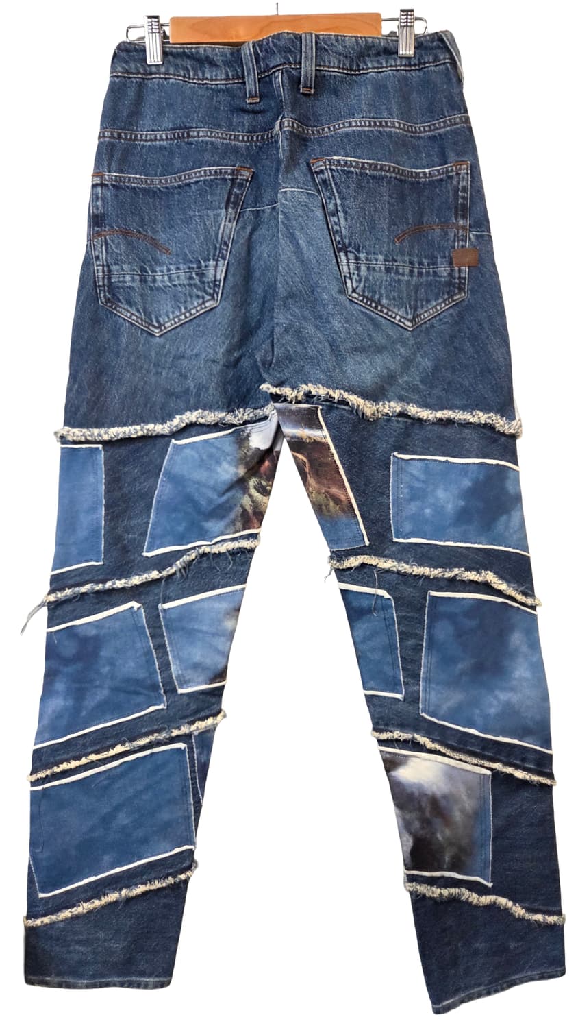 G-Star  프린팅 데님 패치워크 청바지/ 남여공용(디피용/택없음) 상품이미지2