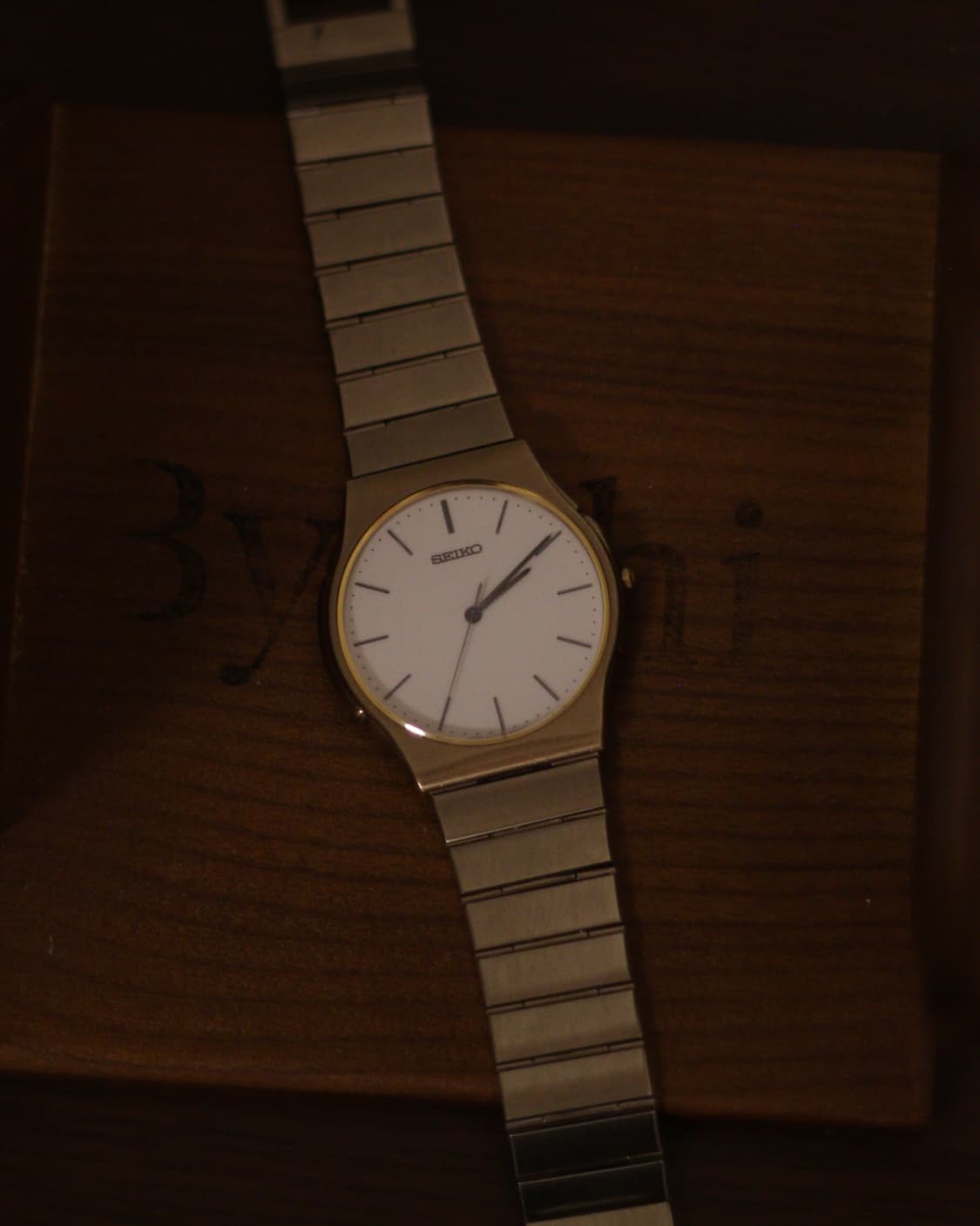 ​[Seiko] 세이코 미니멀 다이얼 스틸 워치 상품이미지1