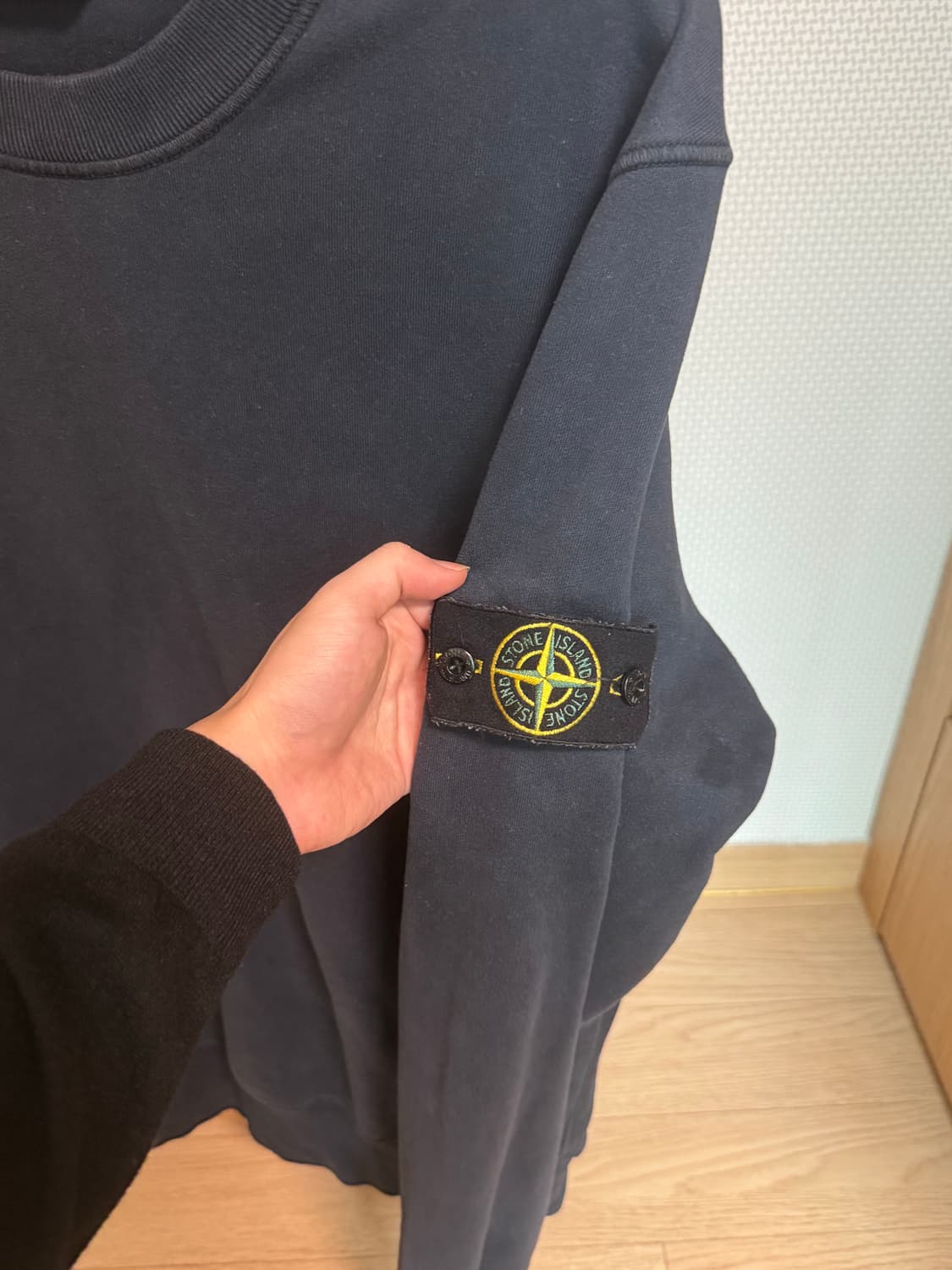 스톤아일랜드 네이비 맨투맨 L 상품이미지2
