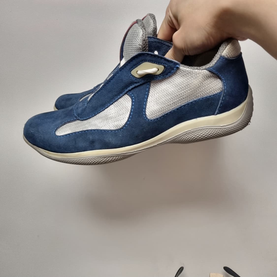 프라다 아메리칸컵 네이비 스웨이드 11 상품이미지9