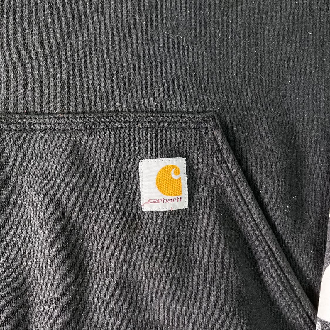 105 칼하트 사이드라인 차콜 후드티 상품이미지3