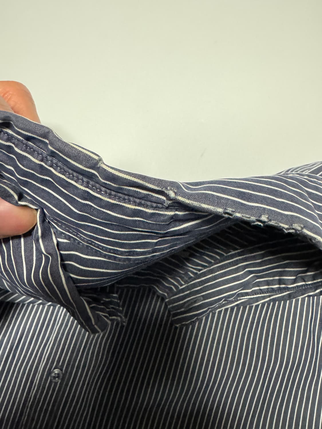 헤지스 Hazzys 스트라이프 긴팔 셔츠 XL 상품이미지5