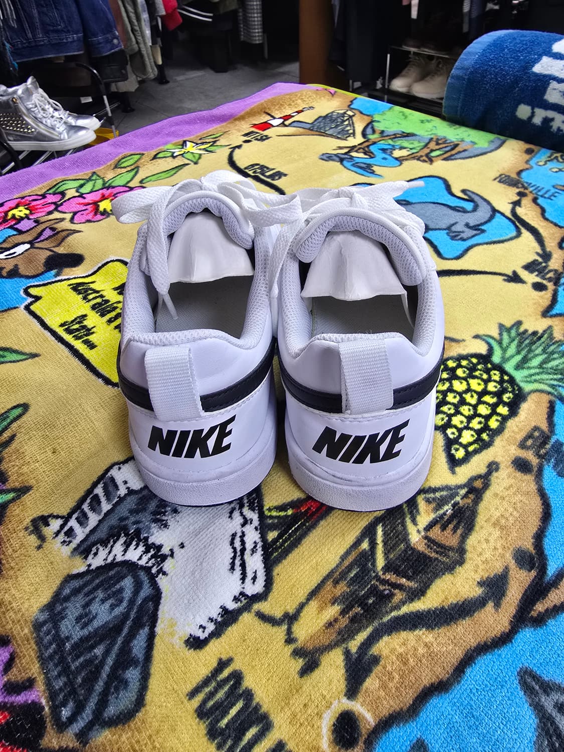 나이키 코트 로우 흰검 운동화 (1490) 상품이미지4