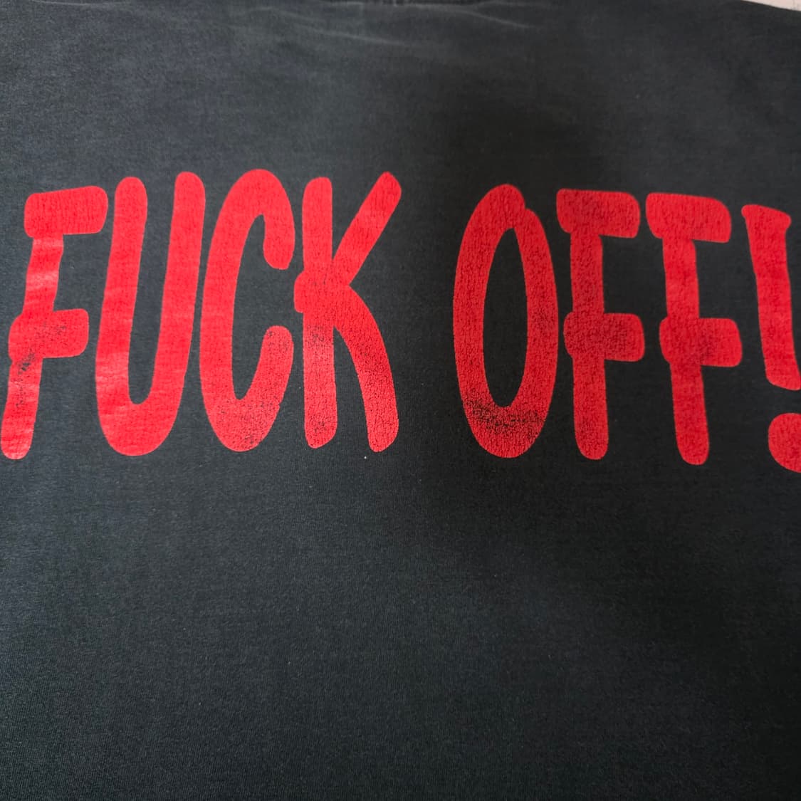 [XL] 90s ICP 미들핑거 빈티지 밴드티 랩티 ver. 숏 상품이미지7