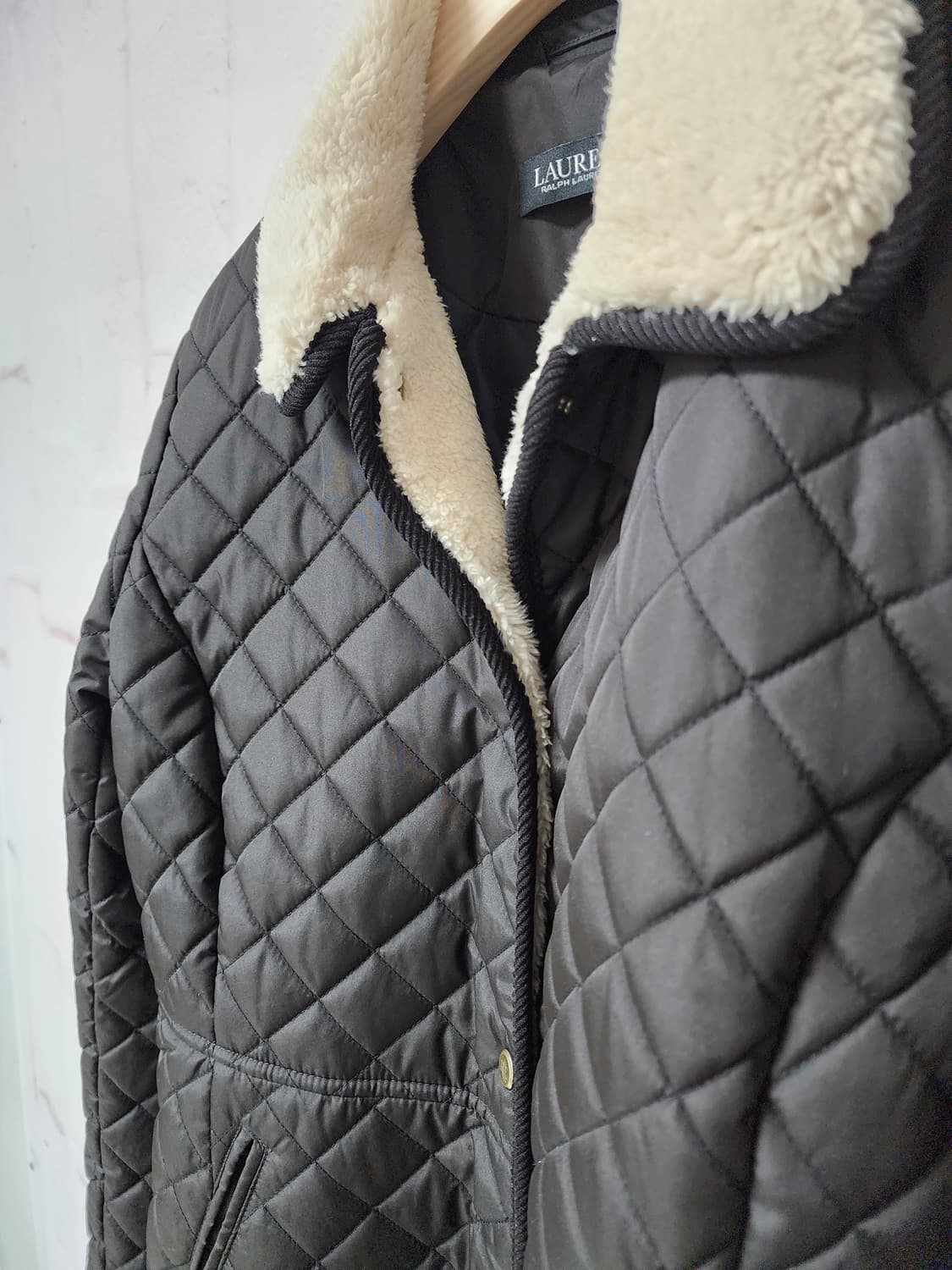 랄프로렌 블랙 퀼팅 자켓 상품이미지4