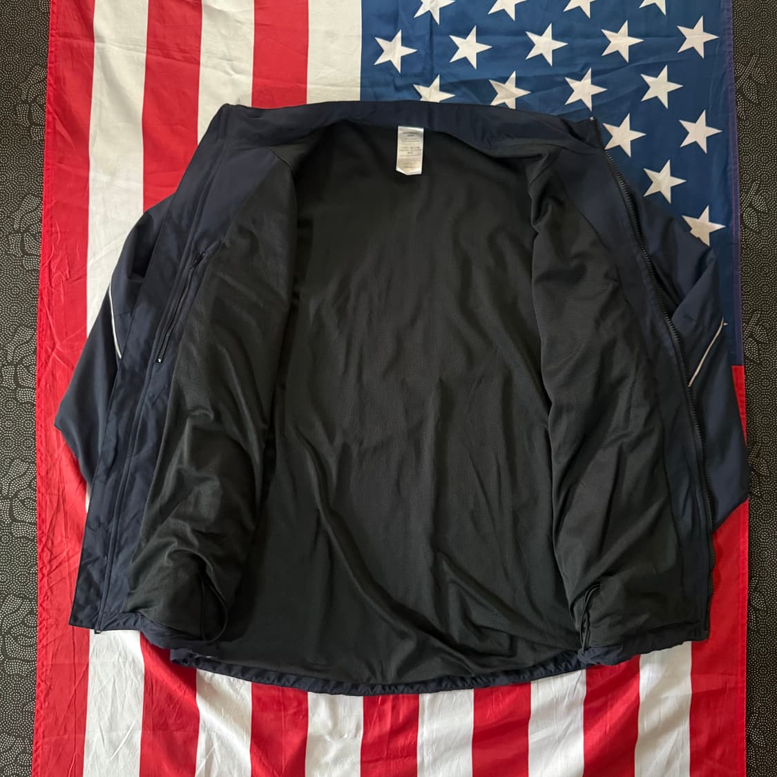 [M] 밀리터리 미 해군 NAVY 바람막이 러닝 자켓 -6 상품이미지3