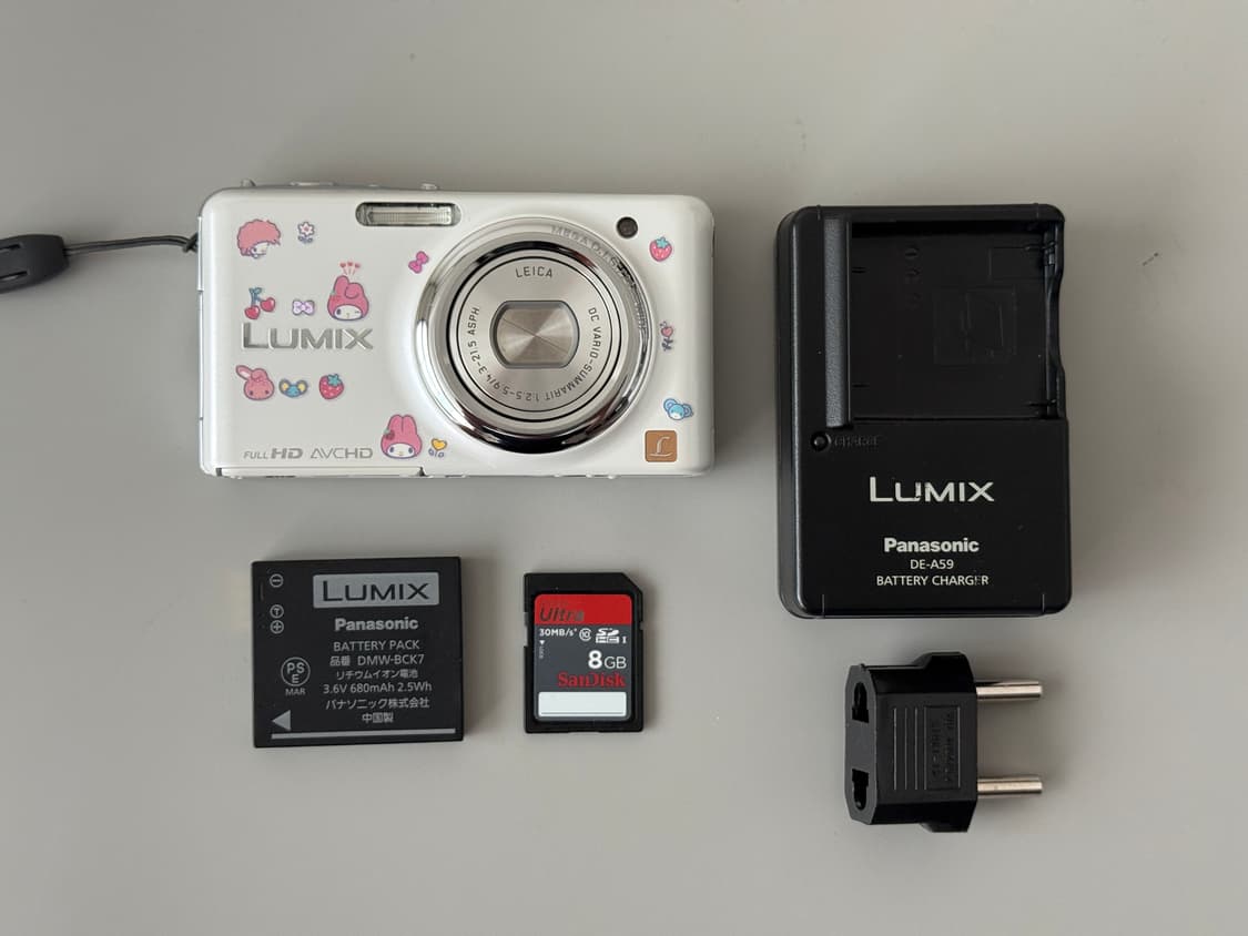 [풀구성]Panasonic Lumix DMC FX77 라이카 렌즈 디카 상품이미지7