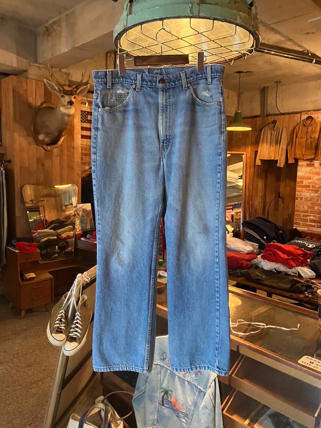 90s USA Levis 517 Boot Cut Denim Pants 상품이미지1