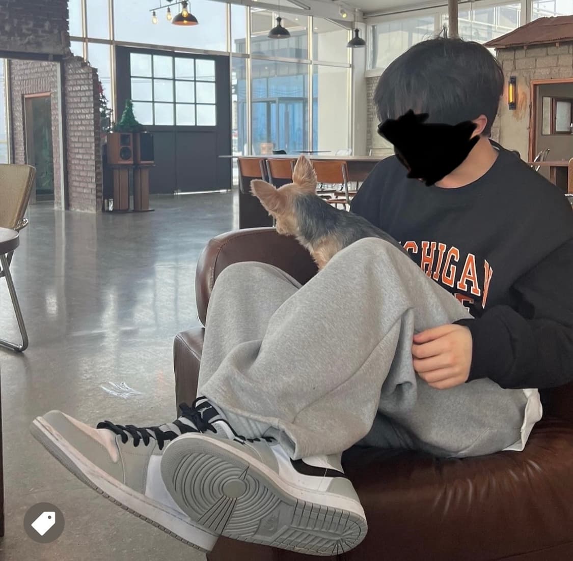 나이키 조던 1 미드 라이크 스모크 그레이 275 상품이미지4