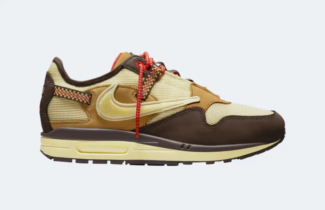 나이키 x 트래비스 스캇 에어맥스 1 캑터스 브라운 상품이미지1