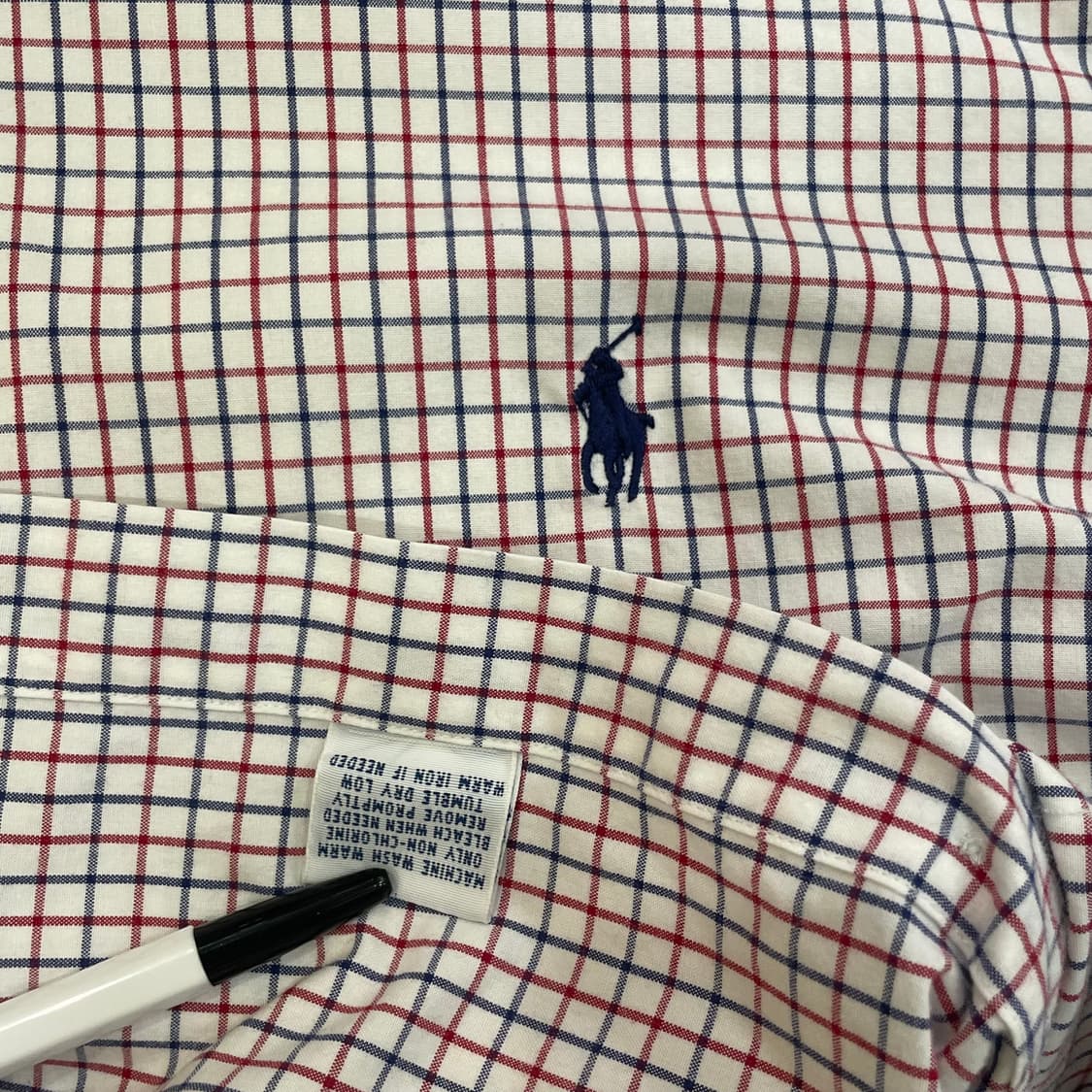 (XL) POLO 폴로 랄프로렌 체크 셔츠 커스텀핏 상품이미지9