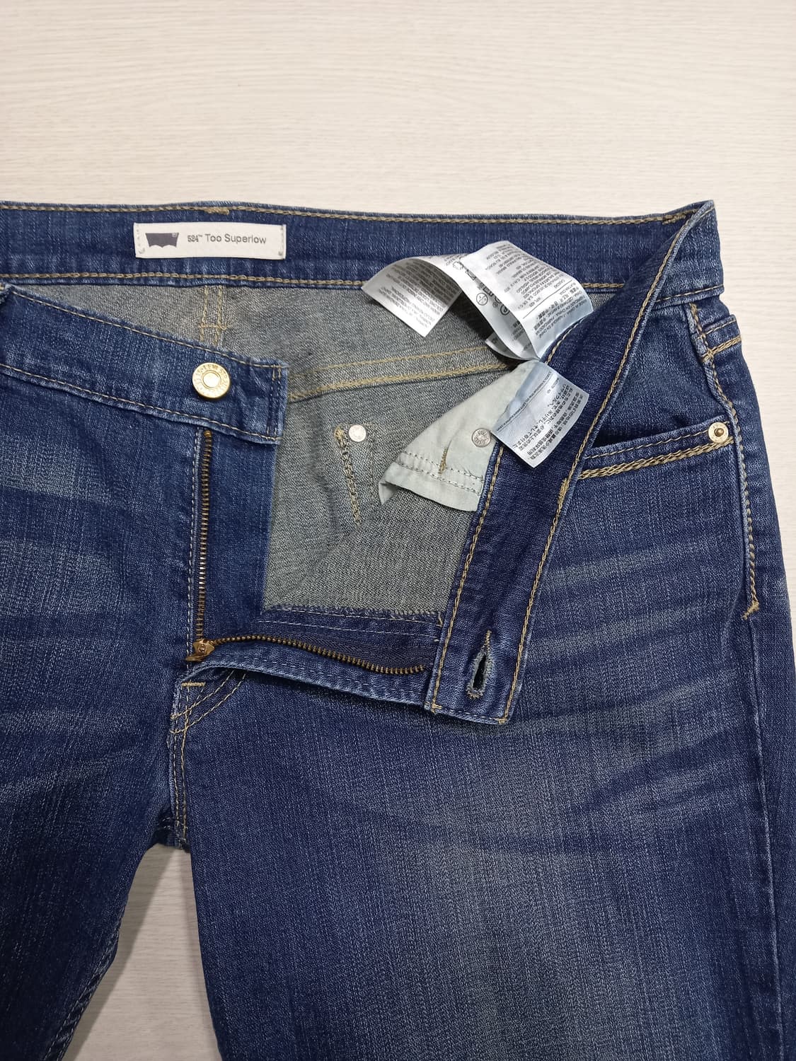 36-37 리바이스524 여성용 골반 스판 슬림일자진 36-429 상품이미지6