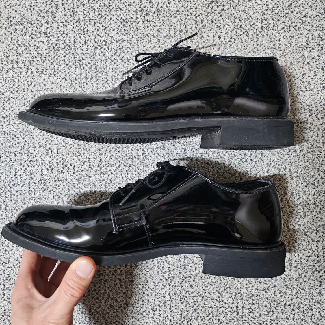 [265/8.5e] 베이츠 Bates 더비 슈즈. 미해군 서비스 슈즈 상품이미지4