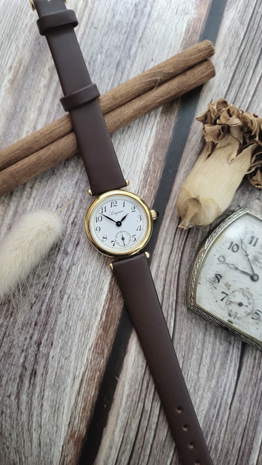 [연말세일]정품 론진 3260.831 스몰세컨즈 수동 시계 상품이미지4