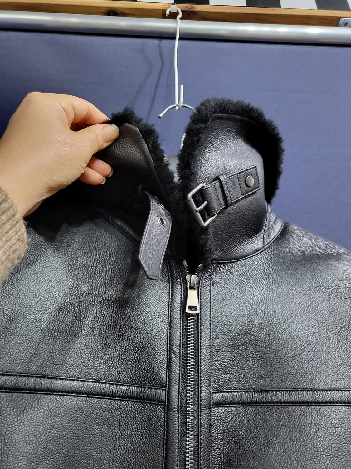 루나코어스 양모 무스탕 상품이미지2