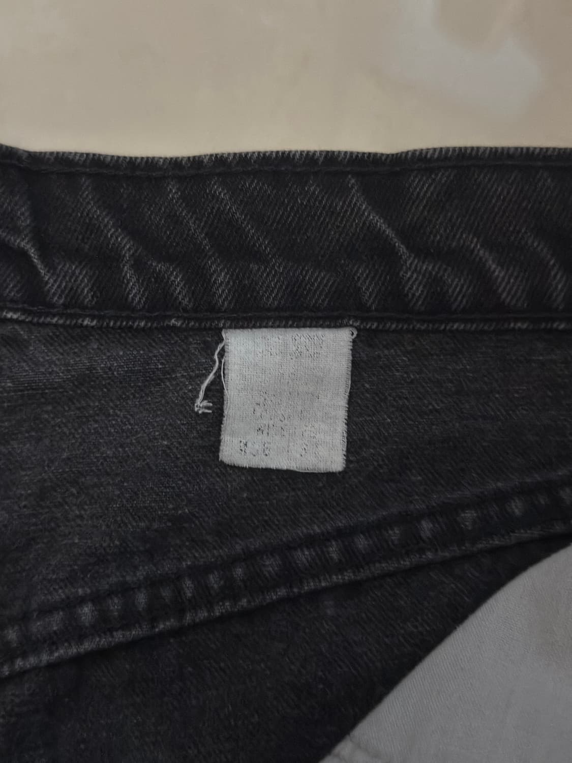 90s levis 565 black orange tab ! 상품이미지4