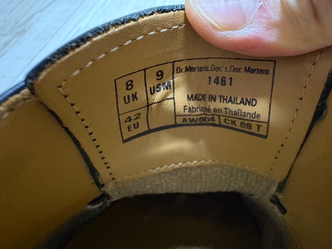 닥터마틴 1461 3홀 스무스 270 상품이미지7