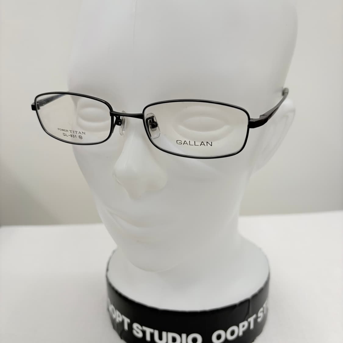 GALLAN 그레이 티타늄 사각 메탈테 상품이미지6