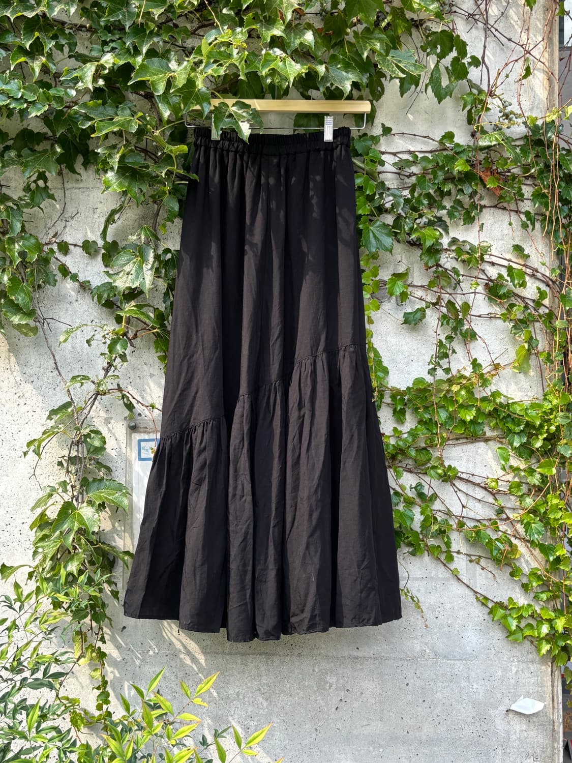 Black Long Skirt 상품이미지2